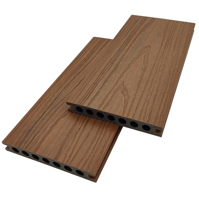 Panneau de terrasse composite en bois co-extrusion creux 21X145mm